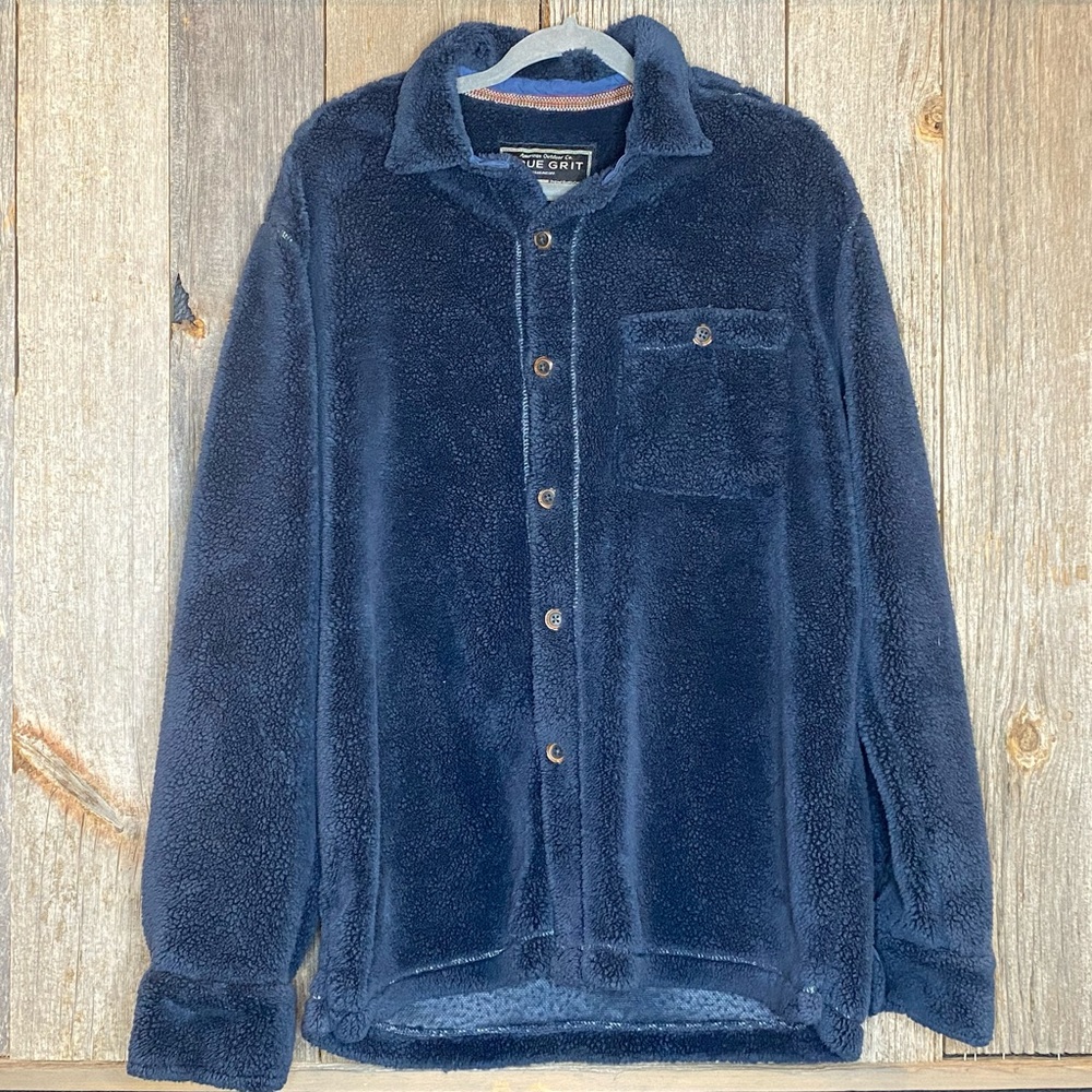 True Grit Mens Button Up Shirt Jacket